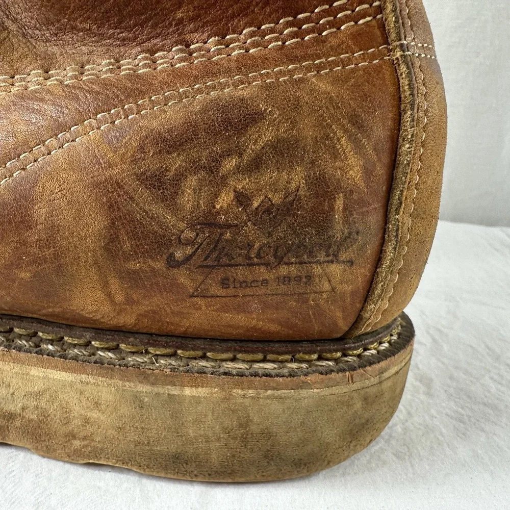 Thorogood 6" American Heritage Moc Soft Toe Work Boots 814-4200 Men's Size 15 D! - Picture 5 of 13